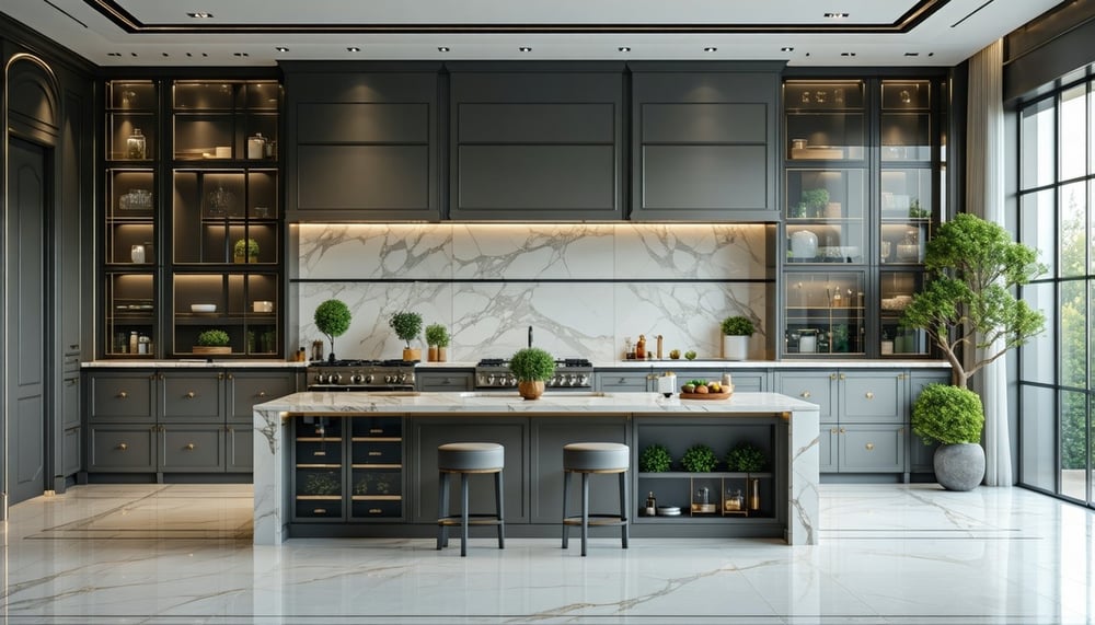 High-quality cabinets and plumbing products